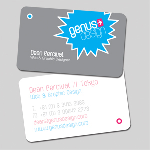 My new business card! | Genus Design // Blog